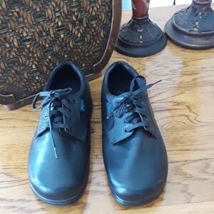 Diabetic Leather Shoes Black